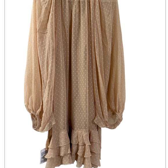 ASOS Tan Ruffle Dress - Picture 6 of 10